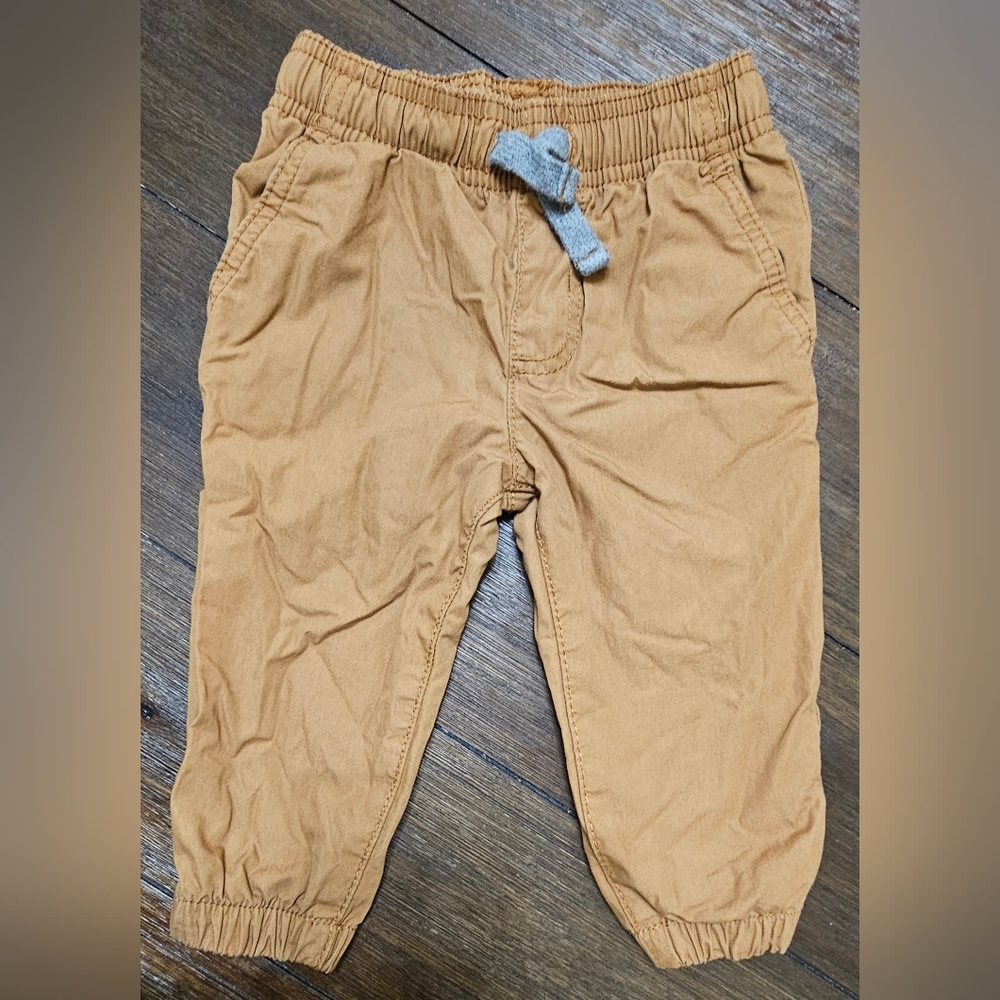 Carter's Baby Boys Camel Joggers with cotton lining